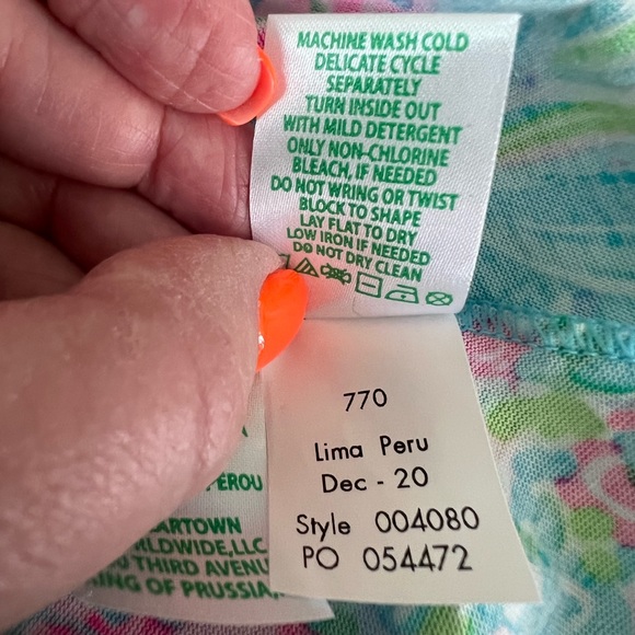 EUC Lily Pulitzer Kristen Flounce Dress with Pockets - Picture 7 of 7